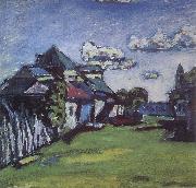 Vasily Kandinsky Suburbs of Moscow oil painting reproduction
